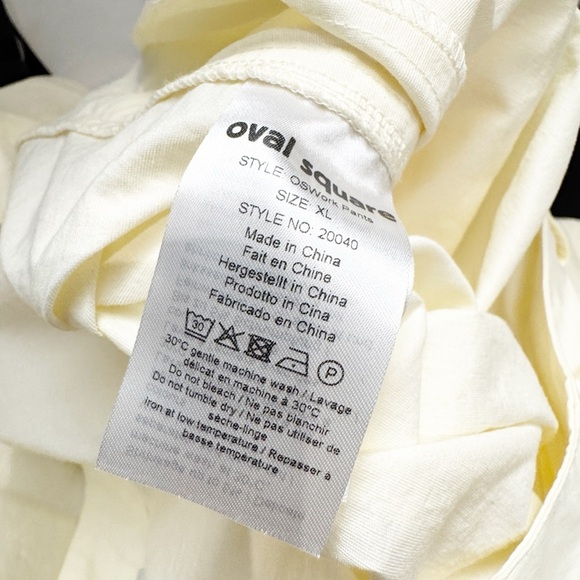 NWT Oval Square Work Pants in Gardenia size XL - Picture 10 of 11